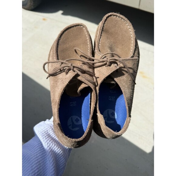 Birkenstock Brown Suede Utti Lace UNISEX main image 5